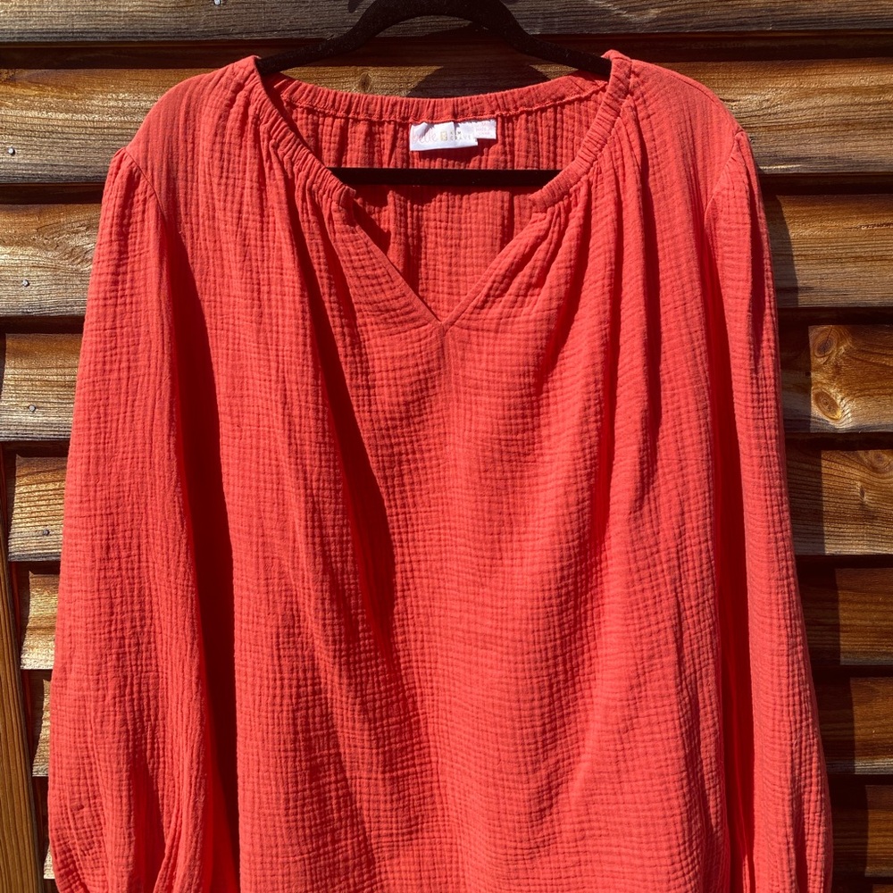 Gauze peasant top, Belle by Kim Gravel